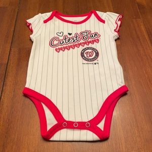 Washington Nationals 3-6 month old one piece